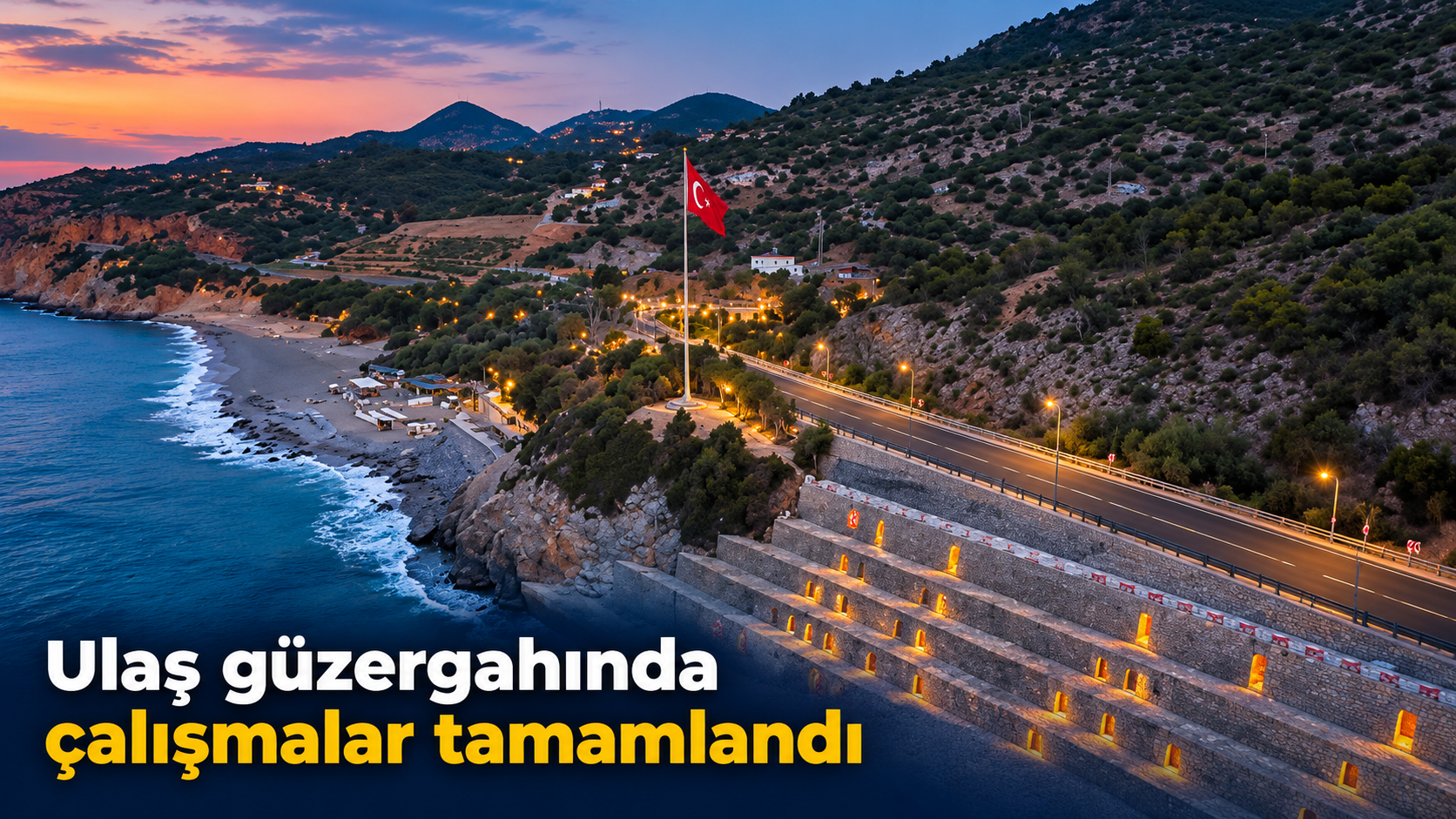 Ulaş güzergahında çalışmalar tamamlandı