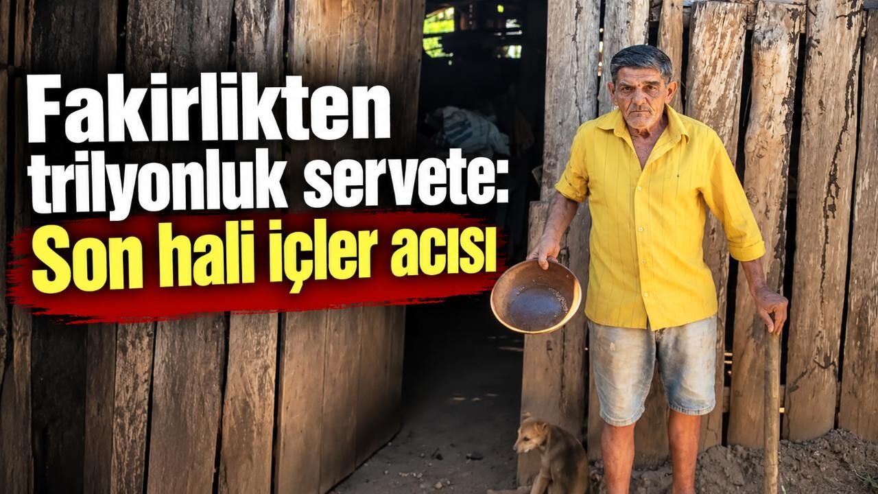 Fakirlikten trilyonluk servete: Son hali içler acısı