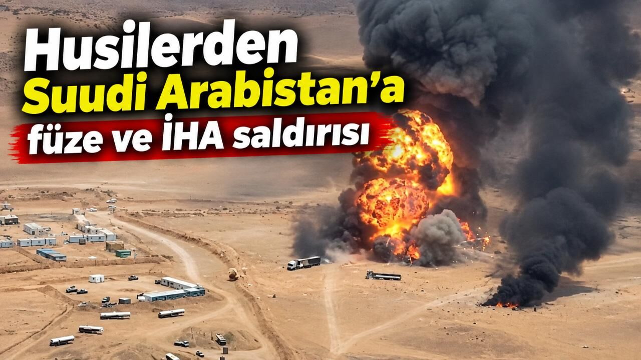 Husilerden Suudi Arabistan’a füze ve İHA saldırısı