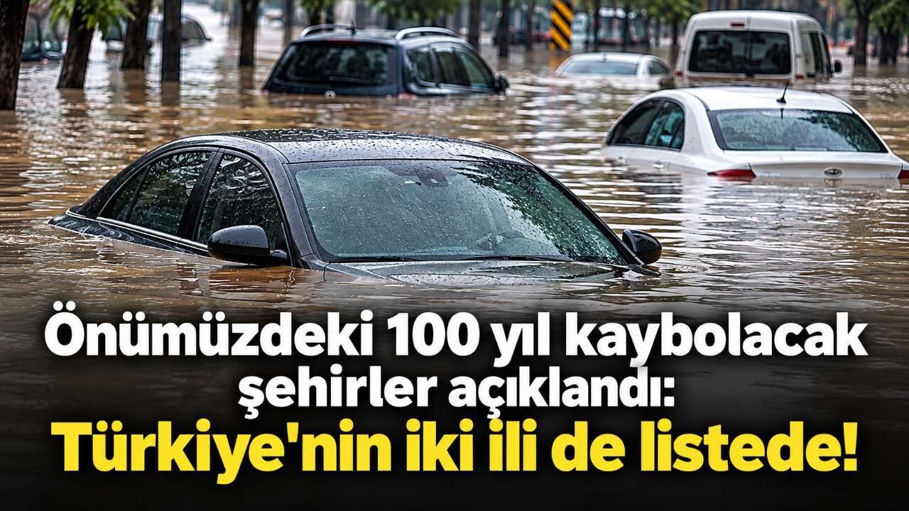 Önümüzdeki 100 yıl kaybolacak şehirler açıklandı: Türkiye'nin iki ili de listede!