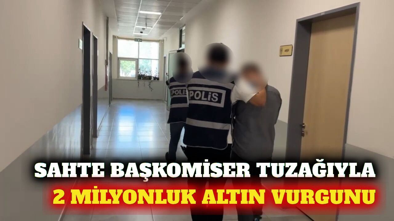 Antalya'da sahte başkomiser dolandırıcılığına 1 tutuklama
