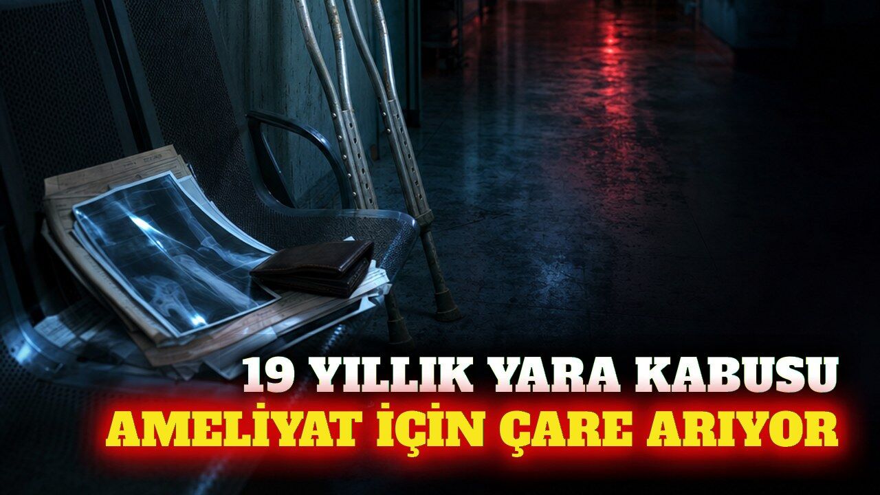 Antalya'da 19 yıldır ayağındaki yaraya çare arıyor