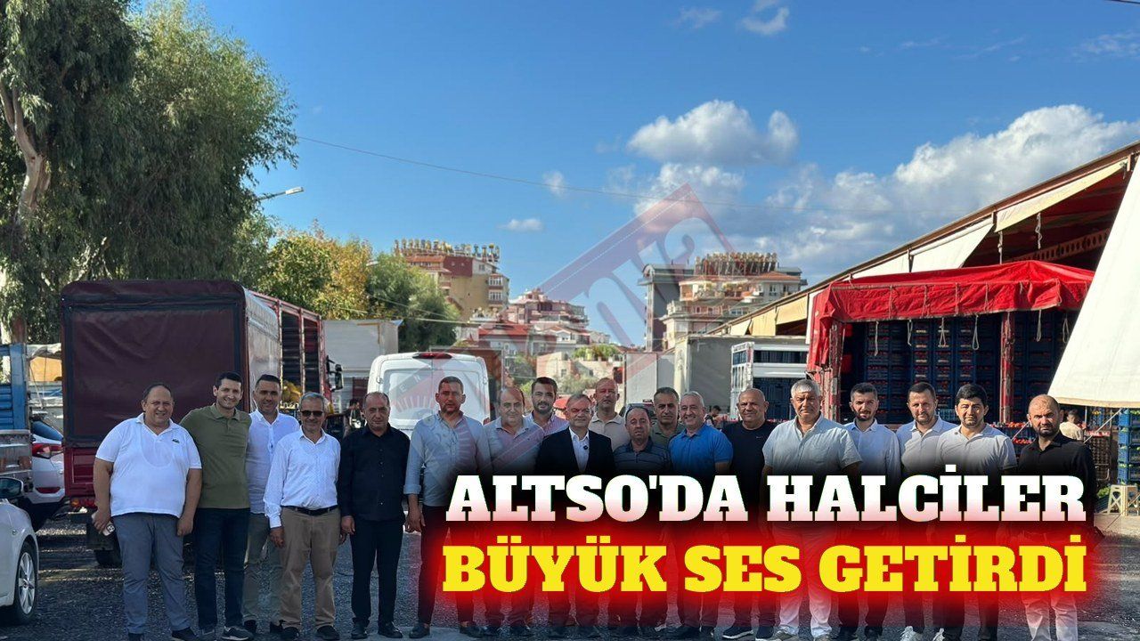 ALTSO seçimlerinde halciler büyük ses getirdi