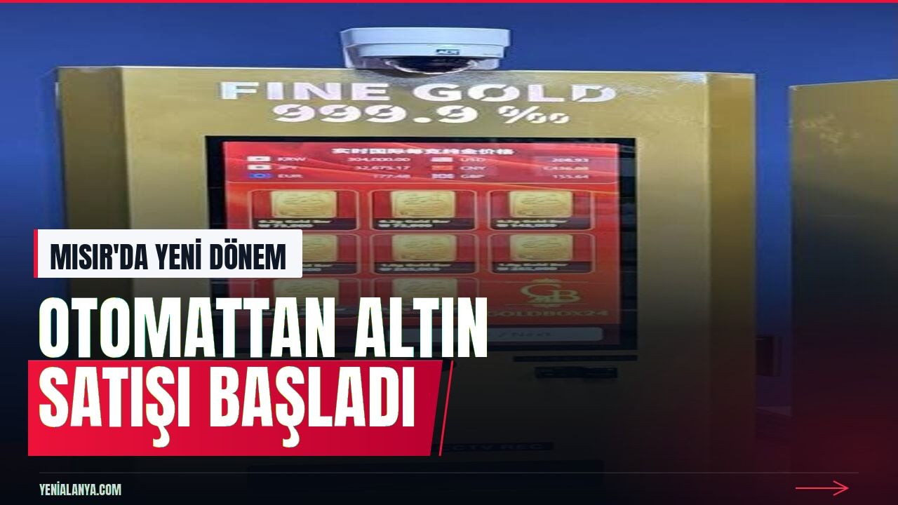 Mısır'da altın ve gümüş otomatı dönemi başladı