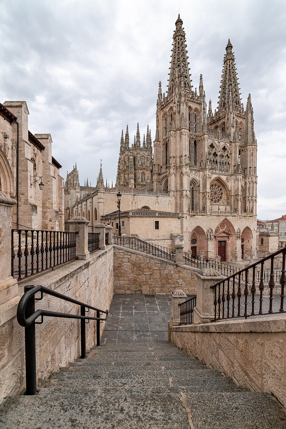 Escaleras A La Catedral 2023 Burgos, Castilla Y León, España