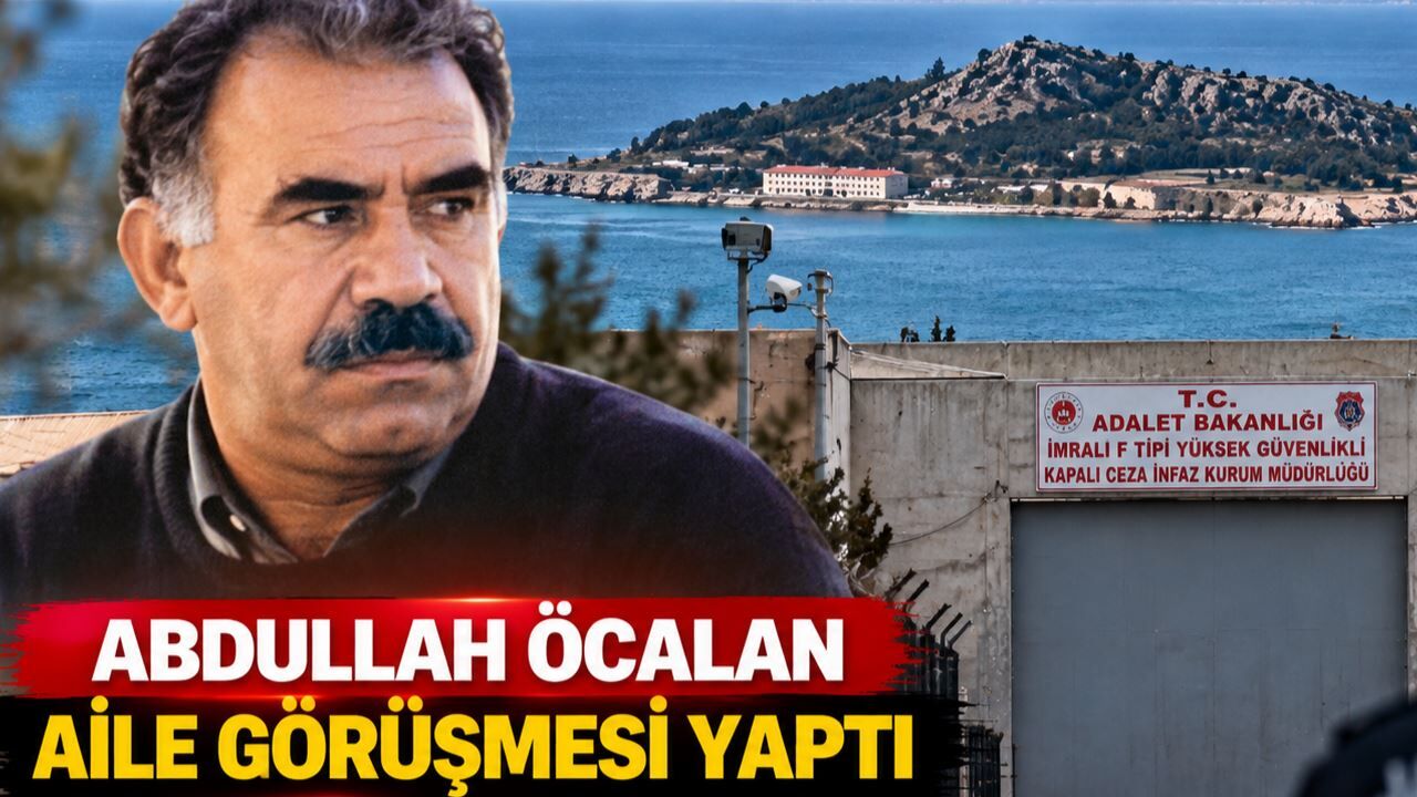 Abdullah Öcalan İmralı'da Ailesiyle Görüştü! Asrın Hukuk Bürosu'ndan Açıklama