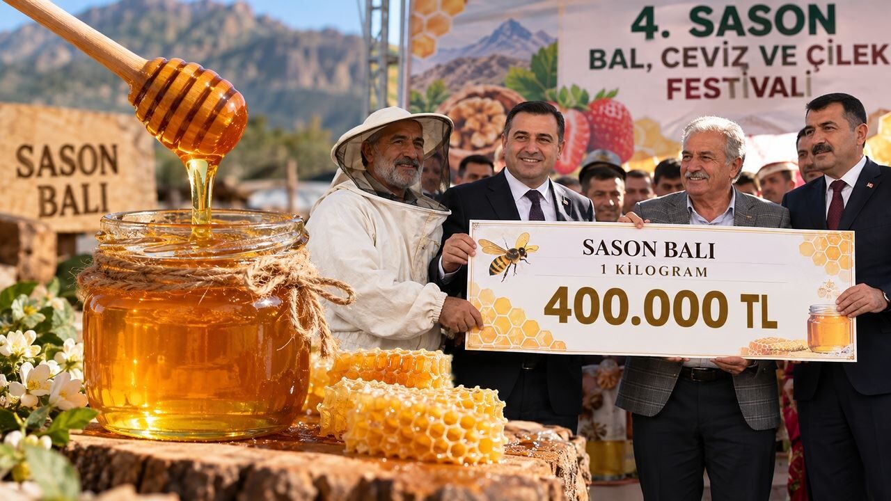 1 Kilo Bal 400 Bin Liraya Satıldı!