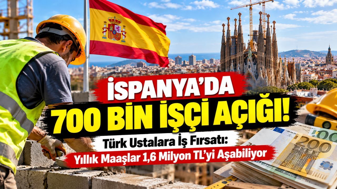 Türk işçilere Avrupa'da büyük fırsat! Maaşlar yıllık 1,6 milyon TL'yi aşabiliyor