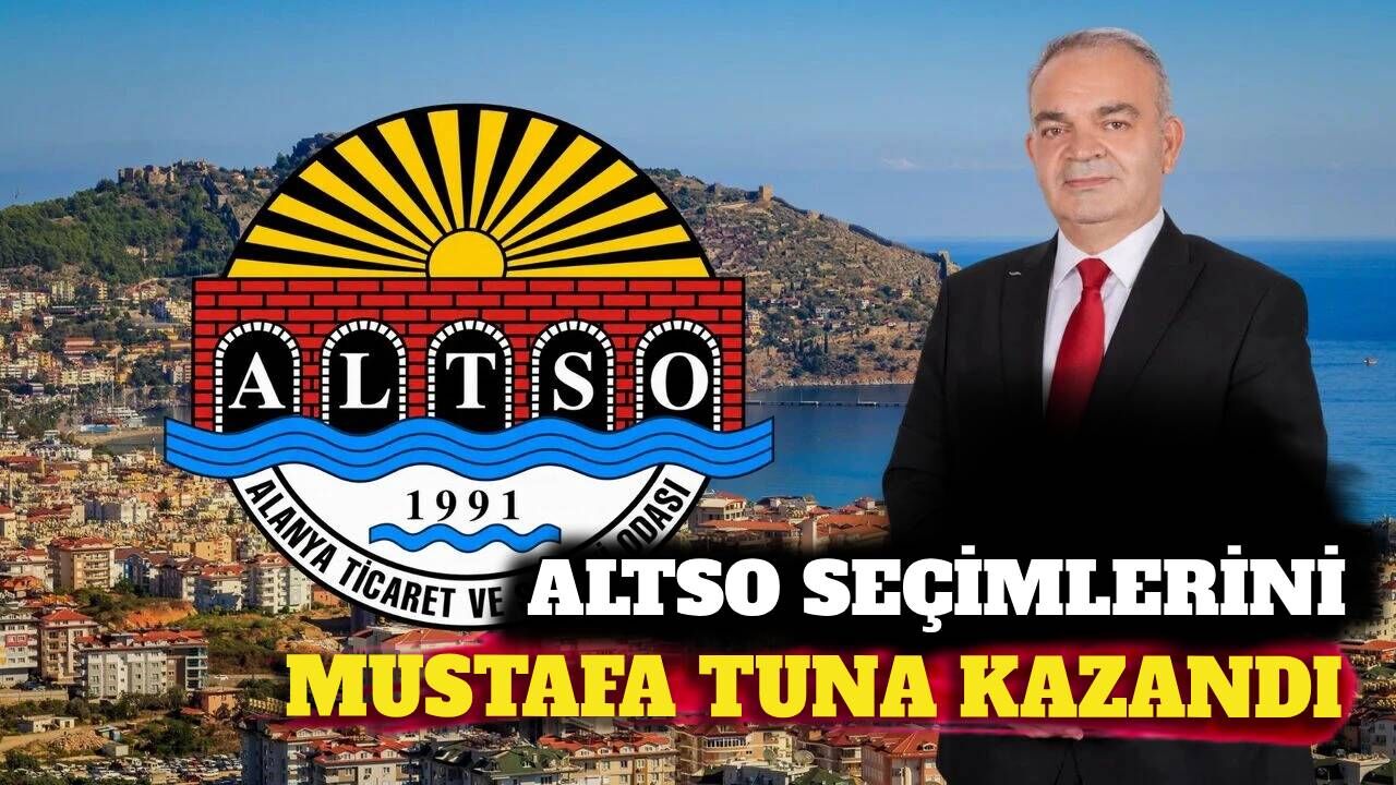 ALTSO seçimlerini Mustafa Tuna kazandı