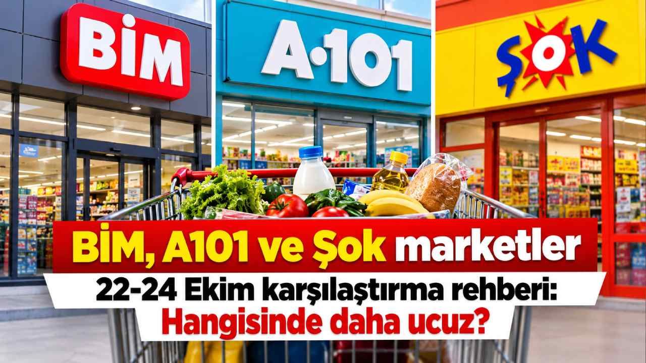 BİM, A101 ve ŞOK aktüel katalogları karşılaştırıldı: İşte fiyatlar