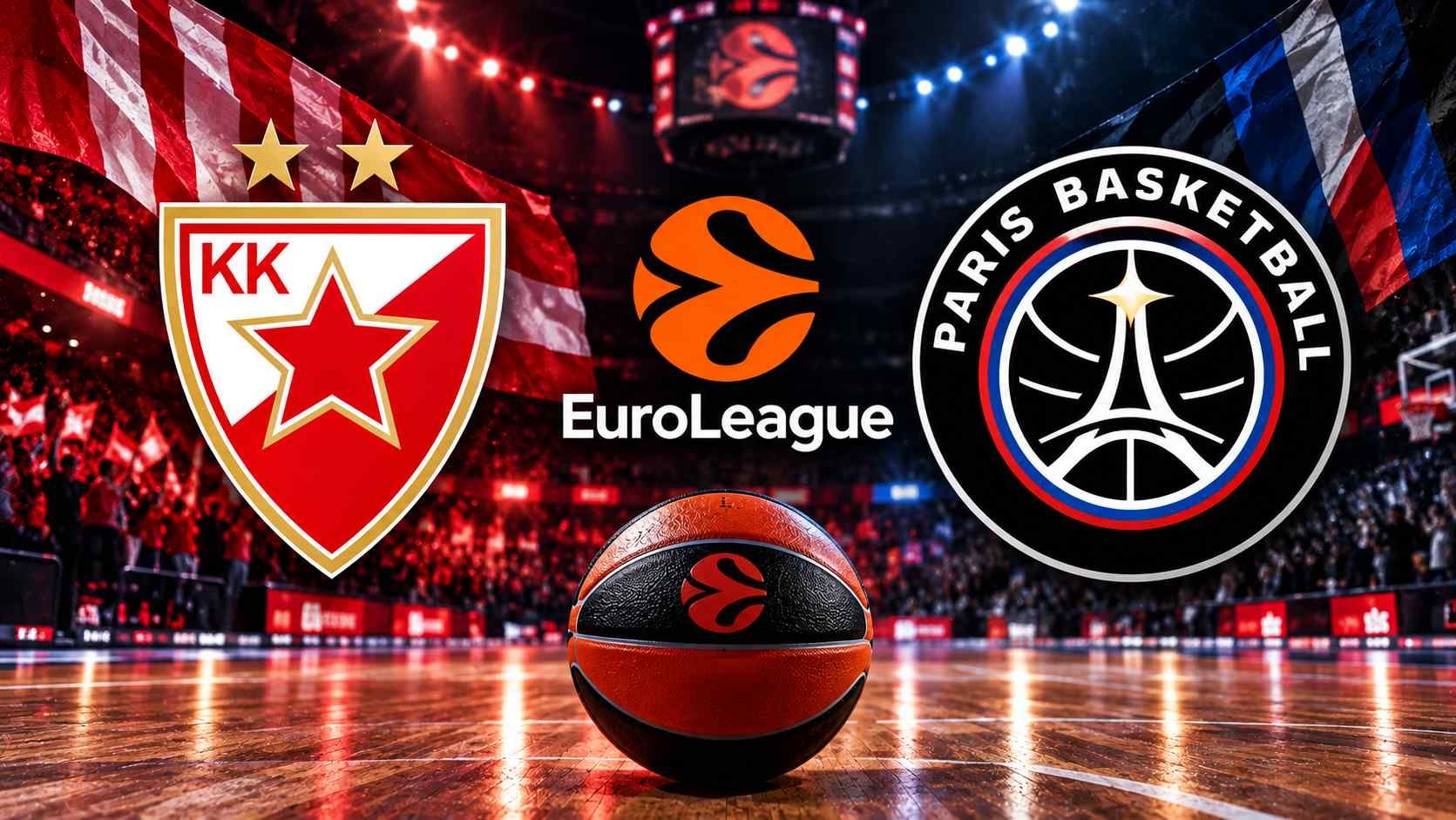 Kızılyıldız - Paris Basketbol maçı ne zaman, saat kaçta, hangi kanalda?