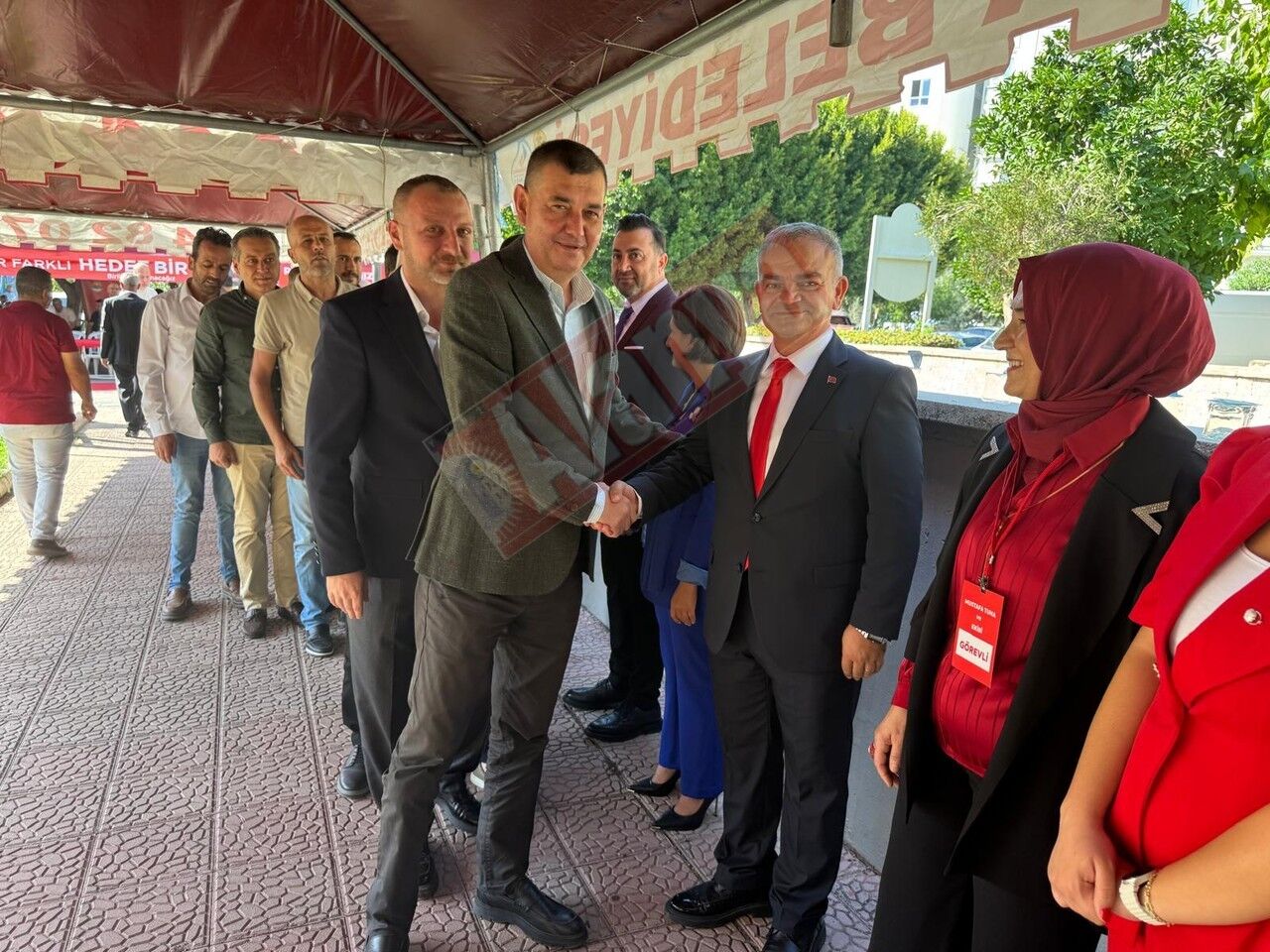 MHP İlçe Başkanı Türkdoğan ALTSO seçim alanında