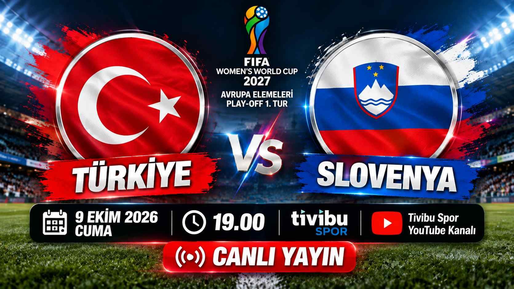 Türkiye-Slovenya kadın futbol maçı ne zaman, saat kaçta, hangi kanalda?