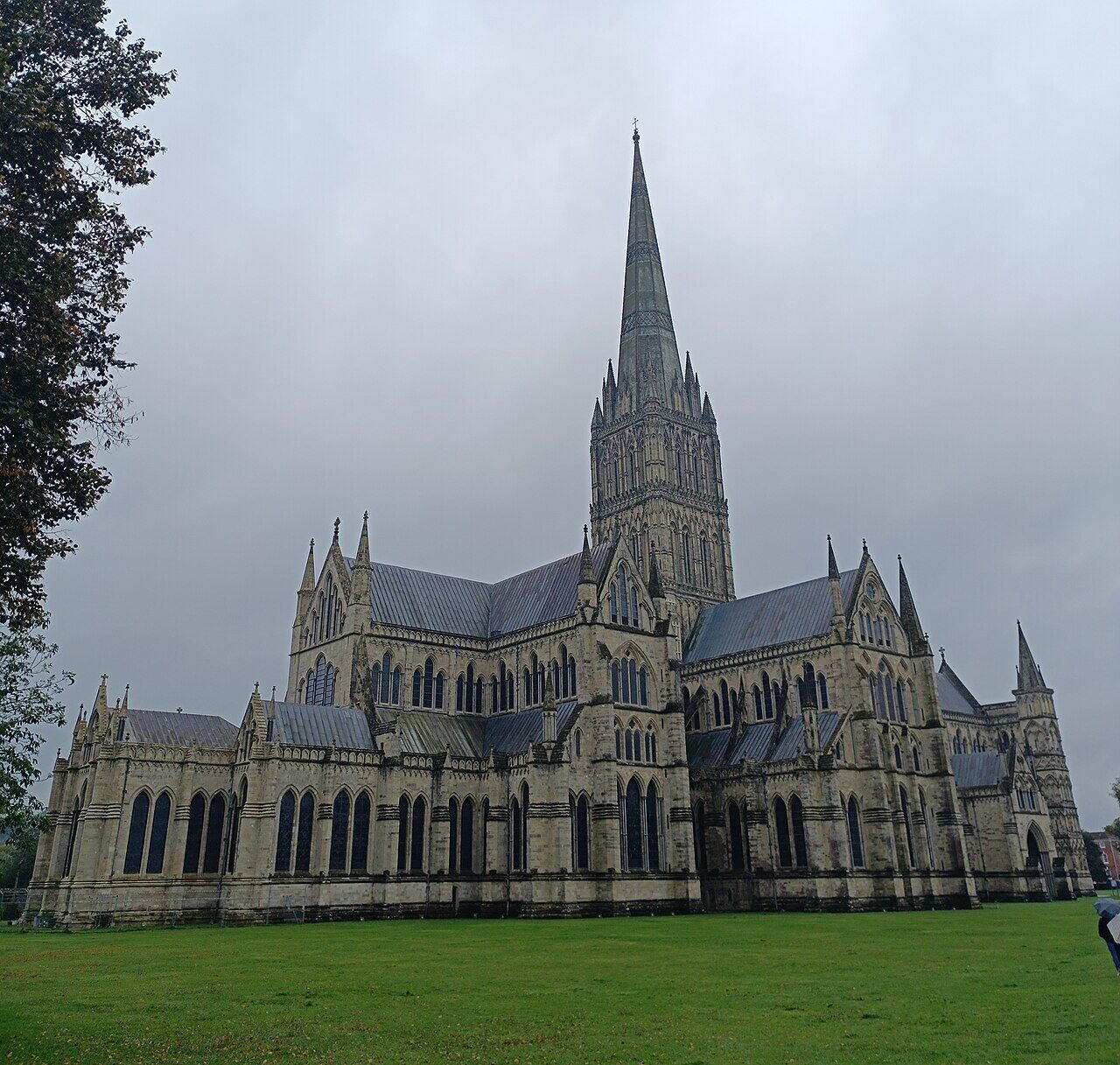 View Of Salisbury Cathedral From The Park, 2024