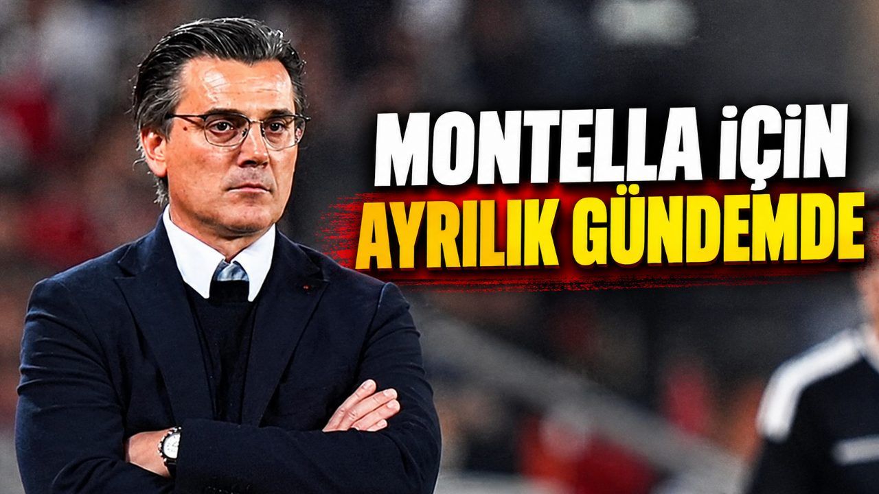 A Milli Takım'da Montella ile ayrılık iddiası: TFF karar aşamasında