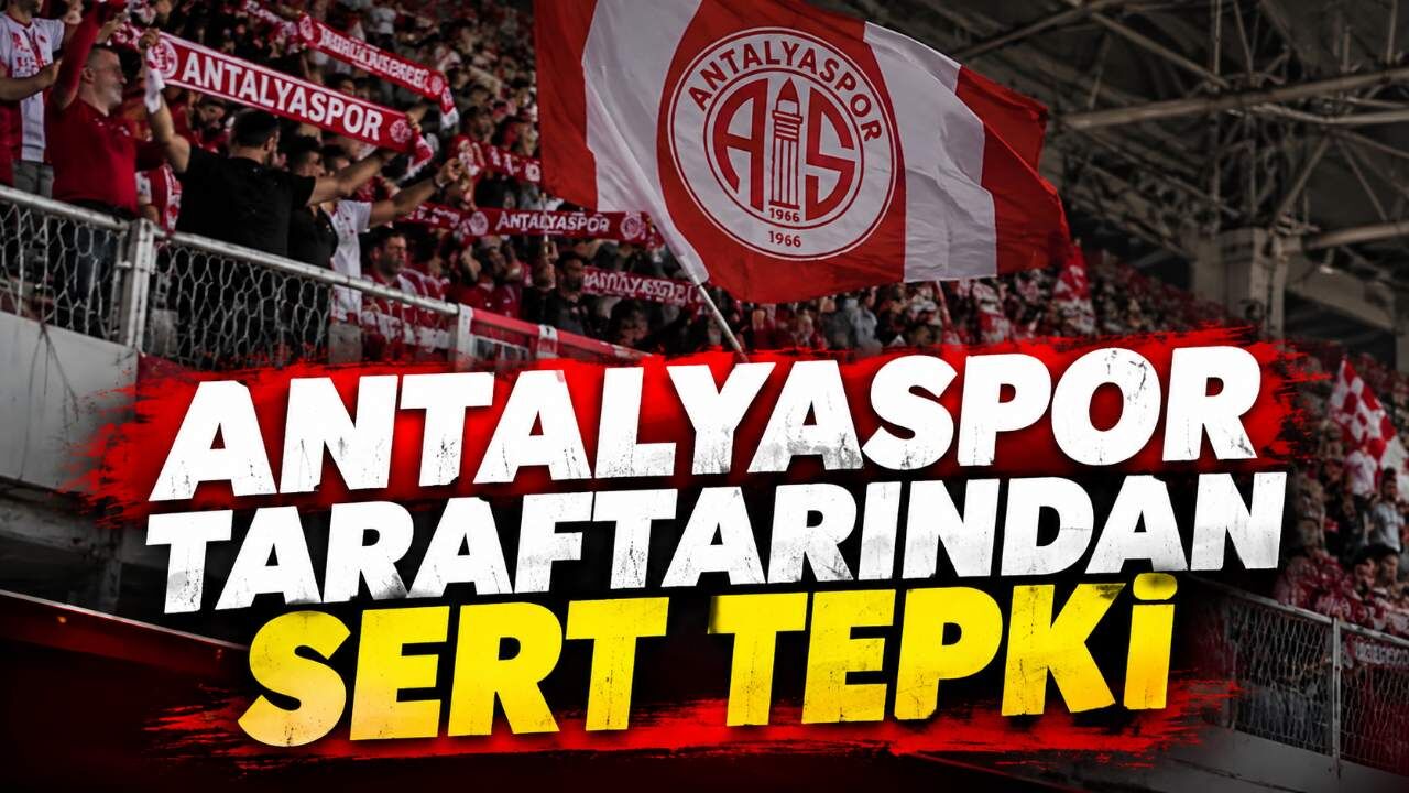Antalyaspor'un Bolu galibiyeti sonrası 07 Gençlik'ten emniyete tepki