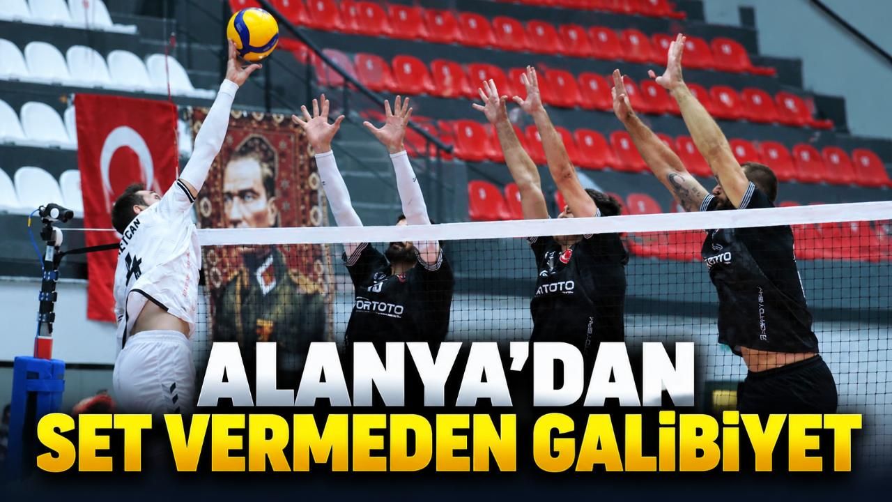 Alanya Belediyespor İstanbul Gençlik'i 3-0 mağlup etti