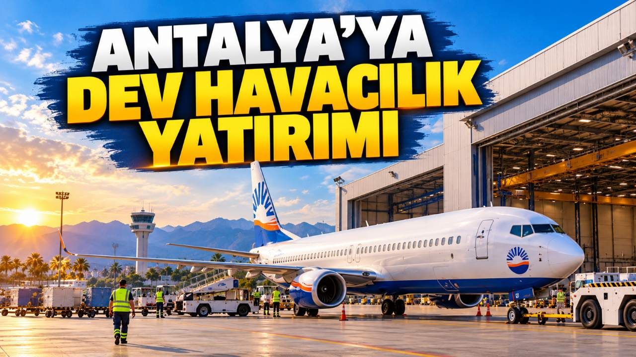 SunExpress Antalya'ya dokuz uçak kapasiteli bakım merkezi kuracak