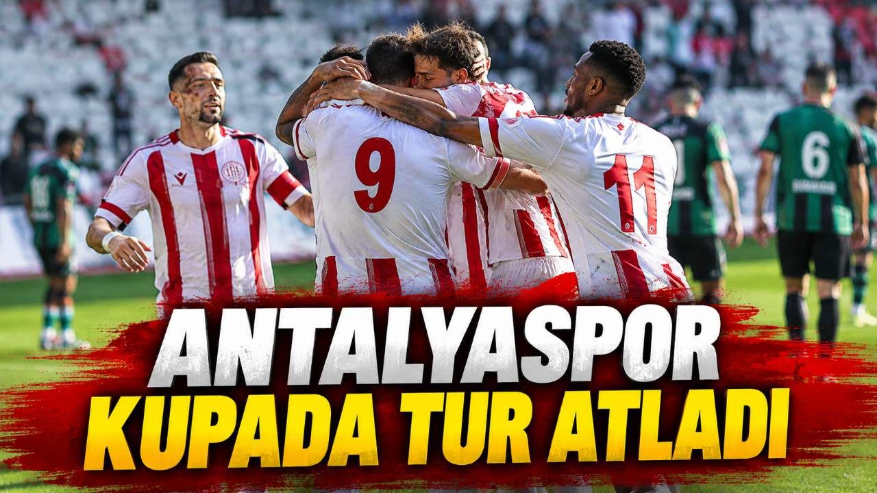 Antalyaspor Kars 36 Spor'u 2-0 yenerek 4. tura yükseldi