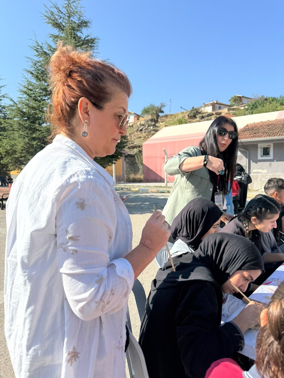 Köy okulunda bilim ve sanat buluşması — fotoğraf 10